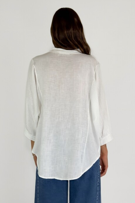 CAMISA MAGENTA Blanco