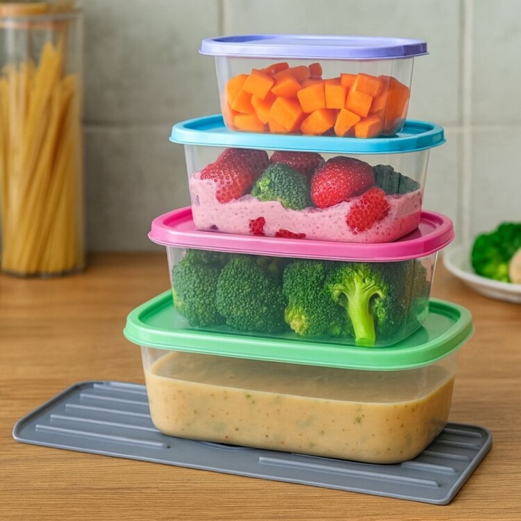 SET VIANDAS RECTANGULARES X 4 UNIDADES SET VIANDAS RECTANGULARES X 4 UNIDADES