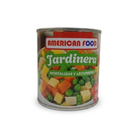 ENLATADO JARDINERA AMERICAN FOOD 300/220 GRS ENLATADO JARDINERA AMERICAN FOOD 300/220 GRS