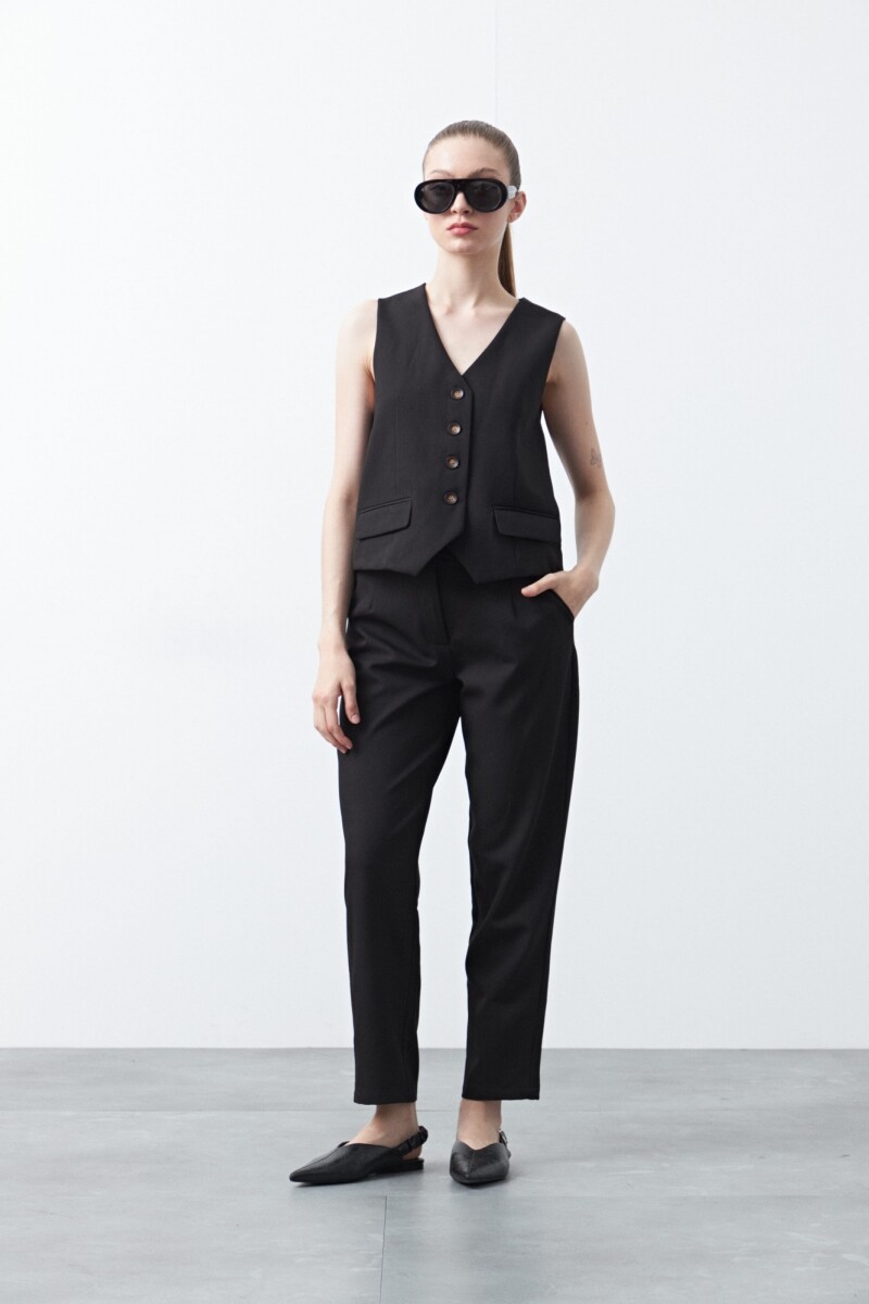 PANTALÓN PAISLEY Negro