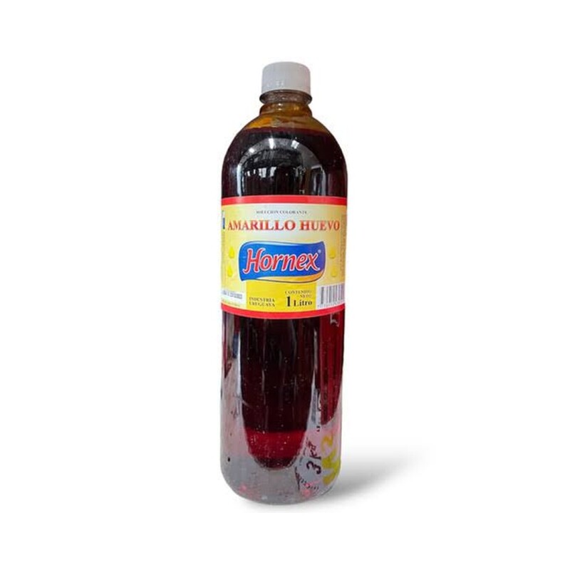HORNEX COLORANTE AMARILLO 1LT Hornex Colorante Amarillo 1lt