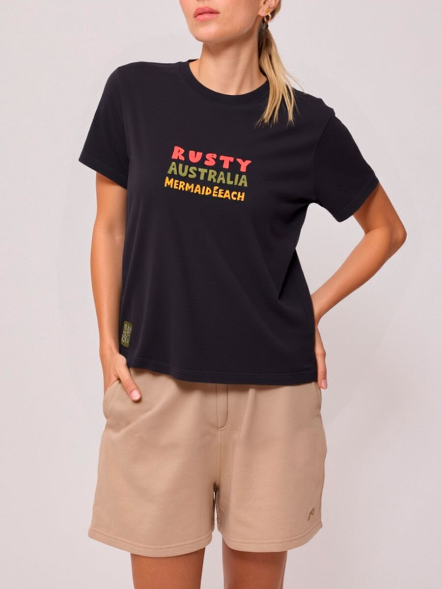 T-SHIRT TAKILA RUSTY - Gris 