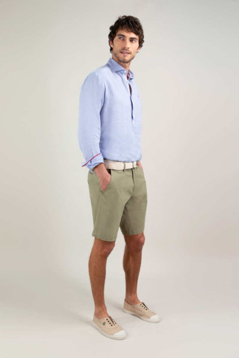 Bermuda El Ganso - Clásica Kakhi