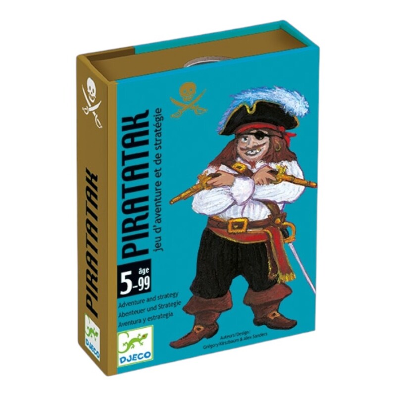Juego de Cartas Infantil Piratatak Djeco +5 Años Juego de Cartas Infantil Piratatak Djeco +5 Años
