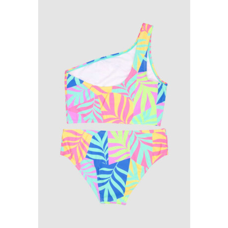 Bikini vintage 8-18a Lurex stripes