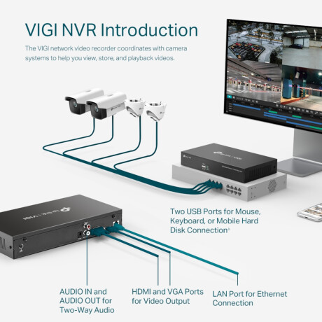 Nvr Tp-Link Vigi Nvr1008h 8 Canales 001