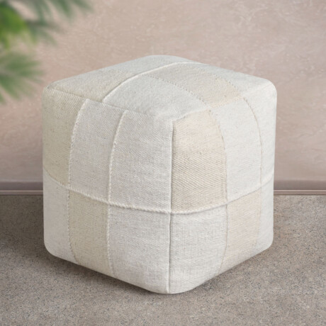 POUF REVUCA LANA LANA NATURAL