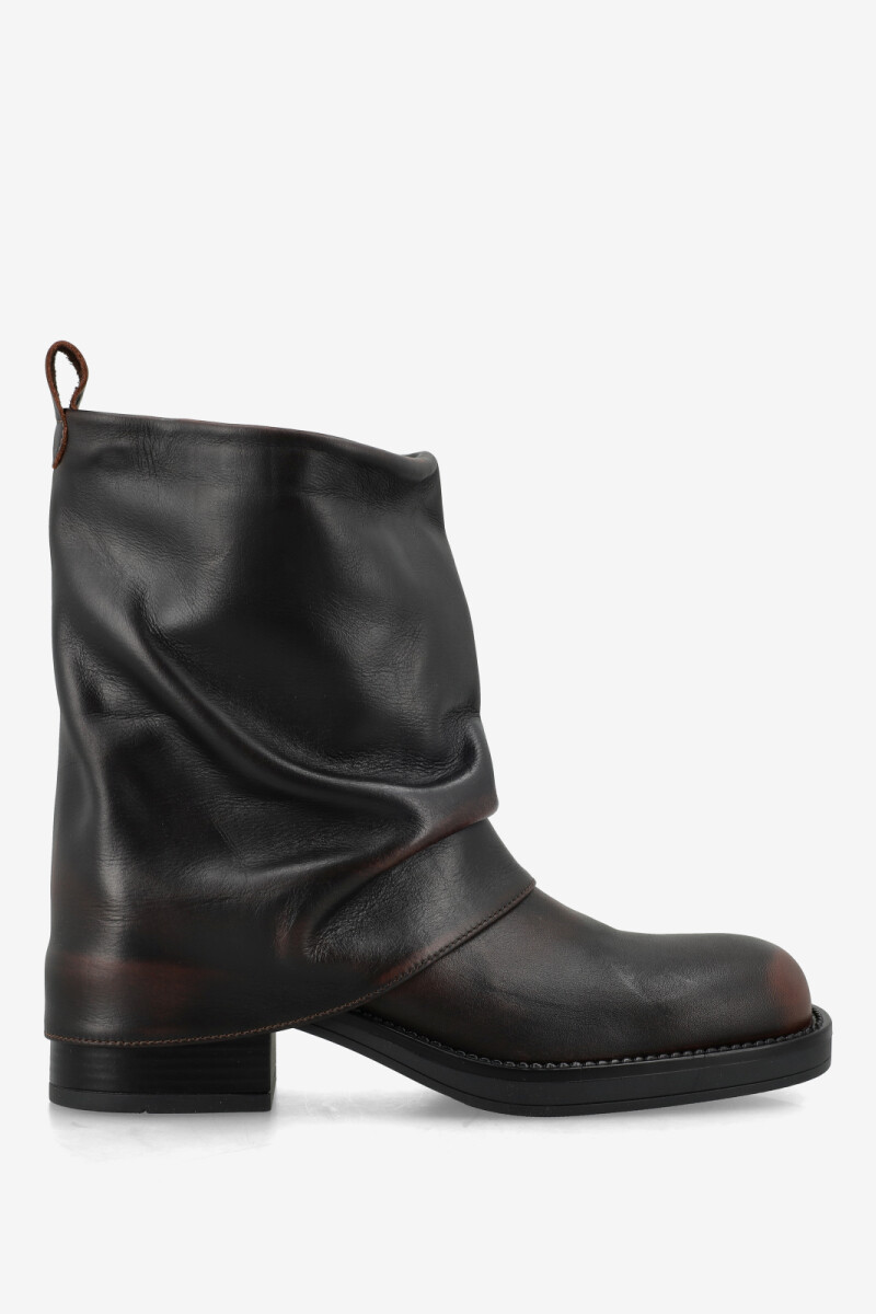 Bota doble Marron