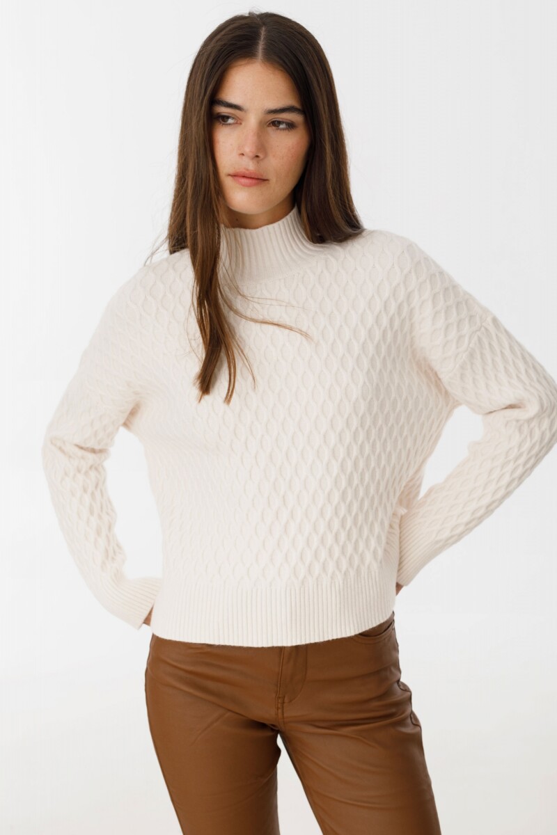 Sweater Panal Crudo