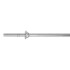 Barra Recta Maciza 1.5m con Topes Barra Recta Maciza 1.5m con Topes
