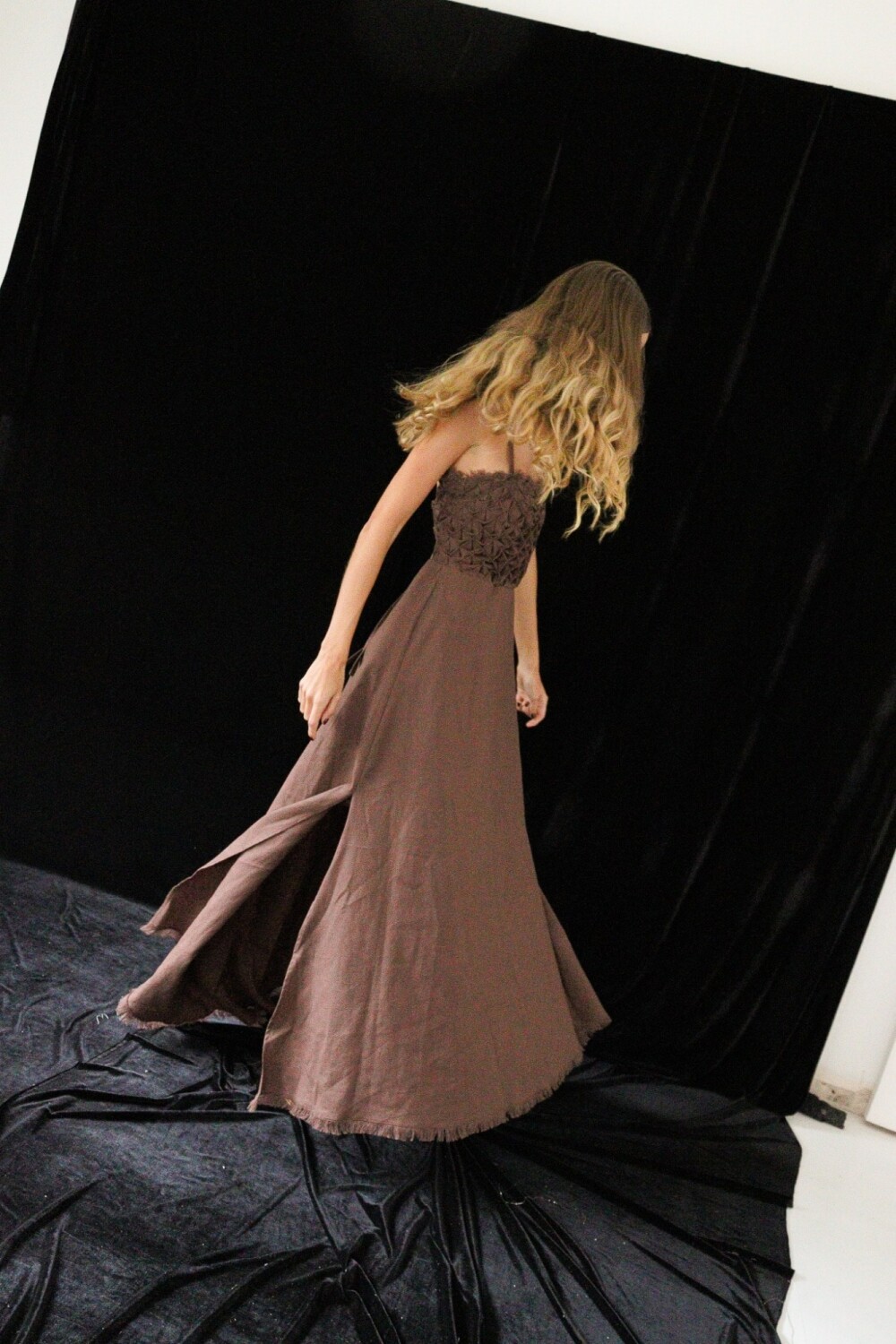 Smock Dress Chocolate