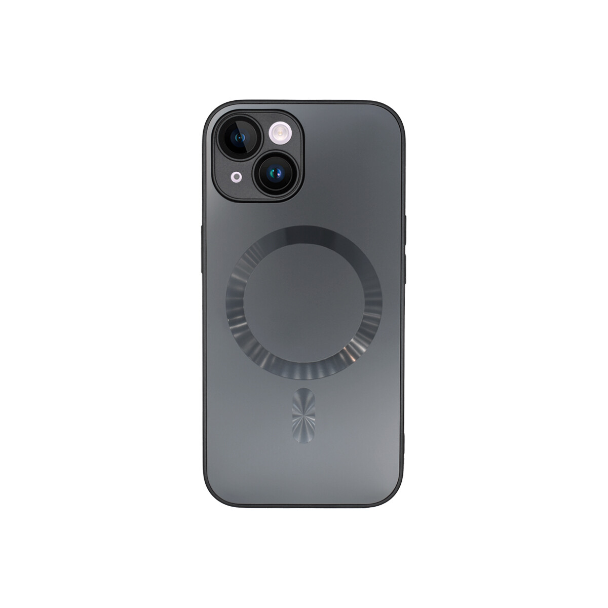 Protector iPhone 13/14 color negro con MagSafe 