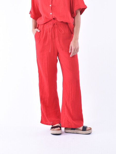 PANTALON TANZO ROJO