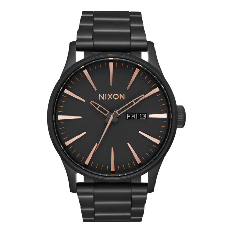 Reloj Nixon Clasico Acero Negro 0