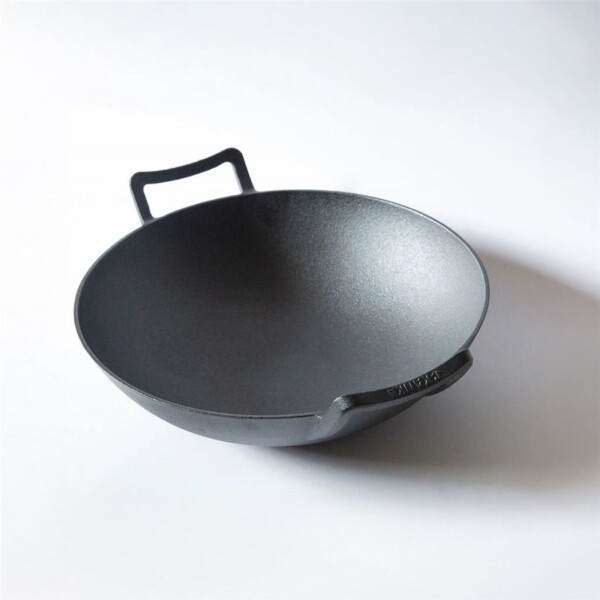 Wok de Hierro con Asas 37 cm | Selecta 247009 Wok de Hierro con Asas 37 cm | Selecta 247009
