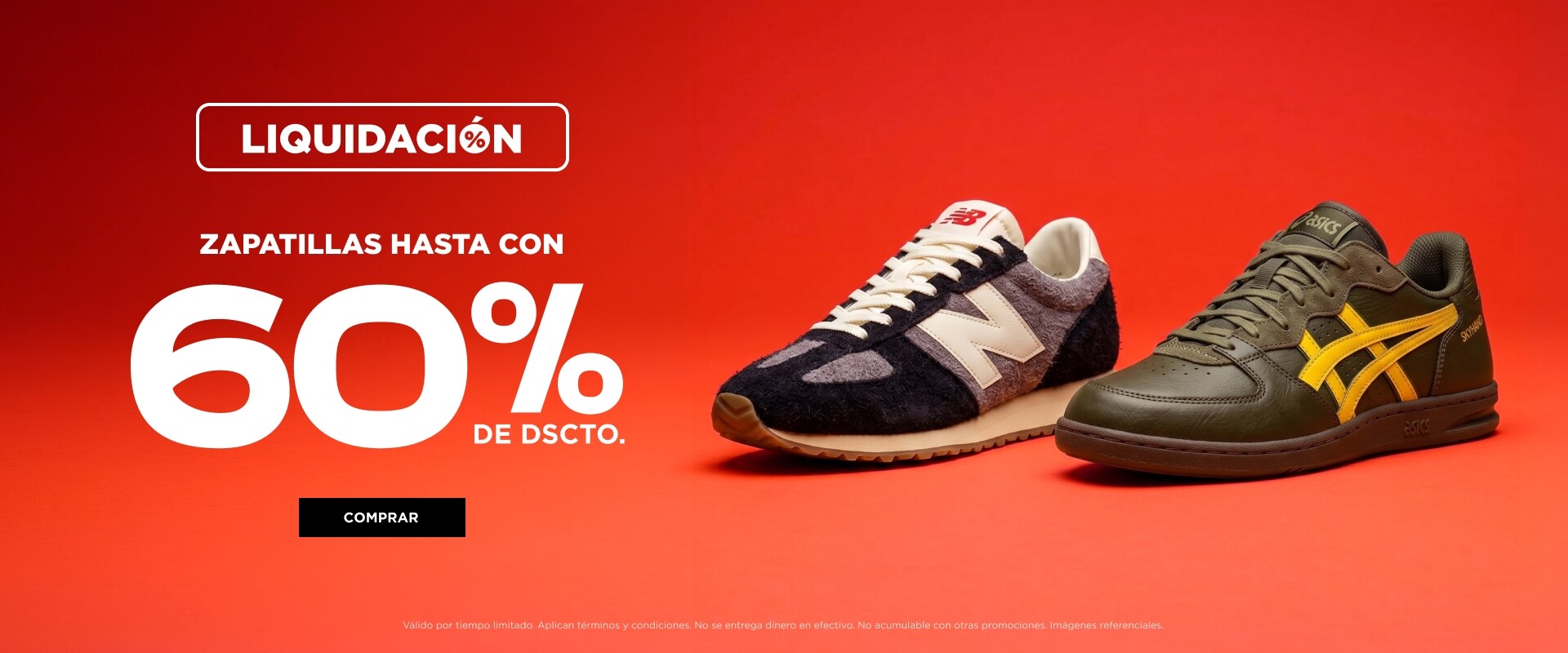 Liquidación de zapatillas