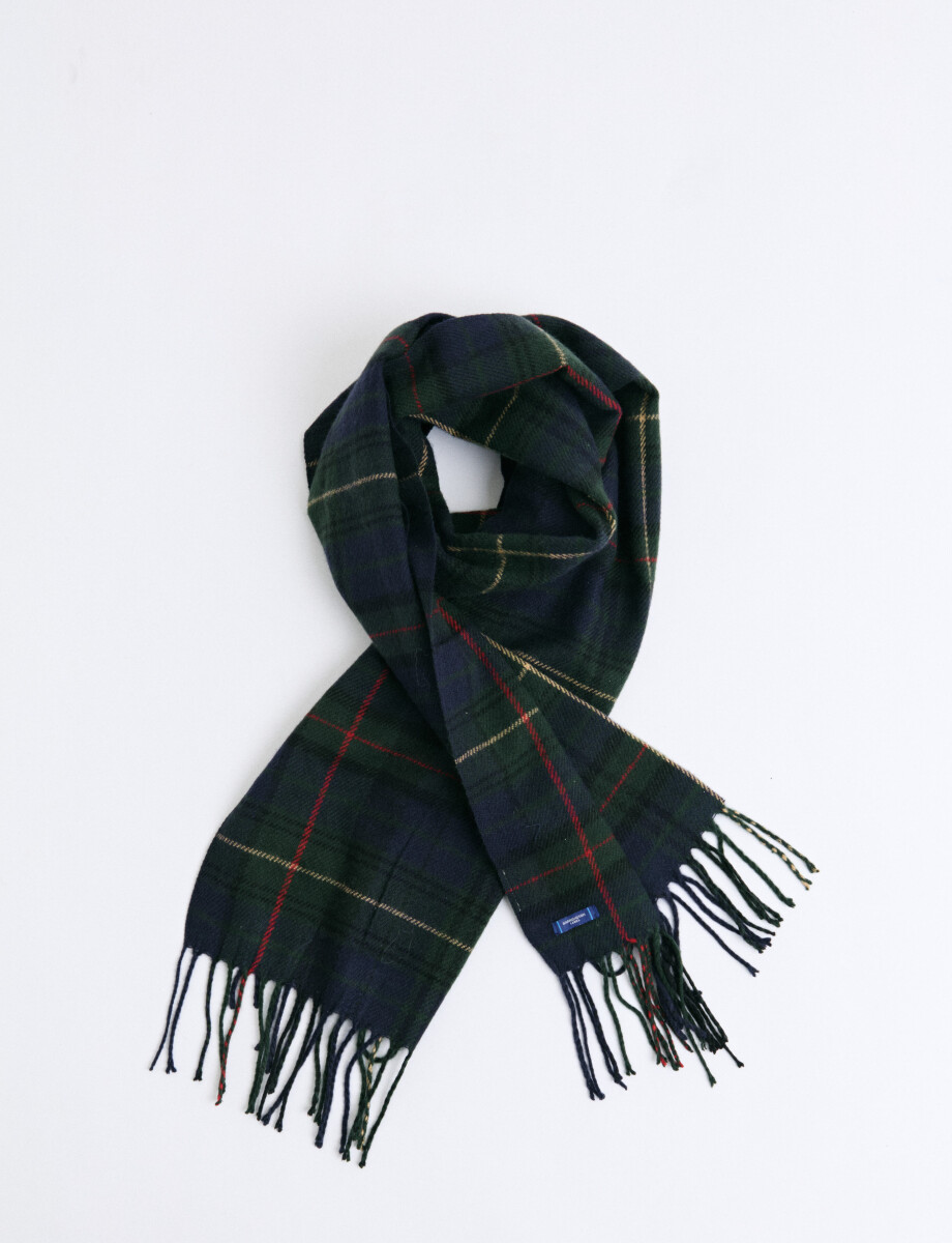 700893 BUFANDA HARRINGTON LABEL Verde