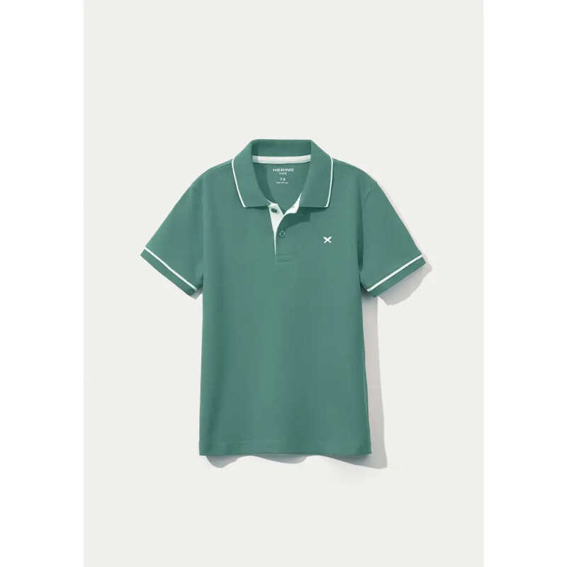 CAMISA POLO MM MASC VERDE MEDIO