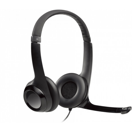 AURICULARES LOGITECH HEADSET H390 USB CLEARCHAT 2.3M Negro