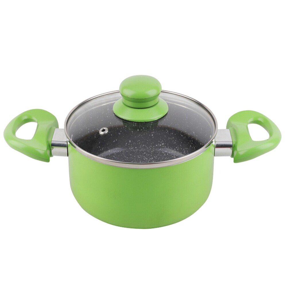 Batería de cocina - 7 piezas - Verde Batería de cocina - 7 piezas - Verde