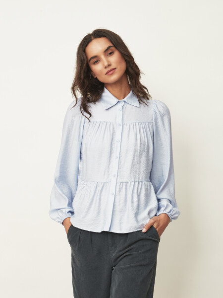 CAMISA FRELI CELESTE