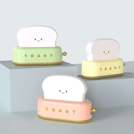 Lampara Veladora Diseño De Tostadora Amarillo