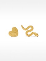 Set De Pendientes Dorados - Plata De Ley 925 dorado