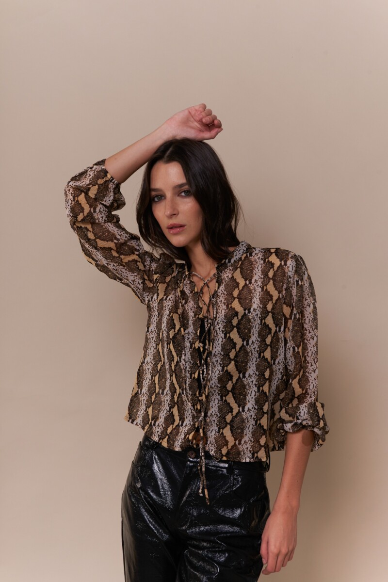 Blusa Diana MARRON