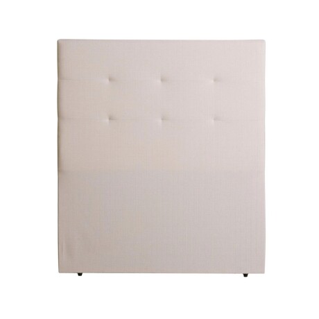 Respaldo Plaza y media tela natural - Beige Respaldo Plaza y media tela natural - Beige