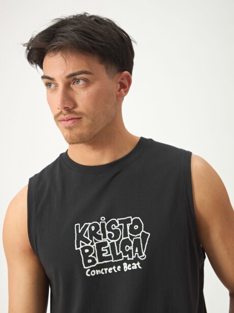 MUSCULOSA RIDERS NEGRO