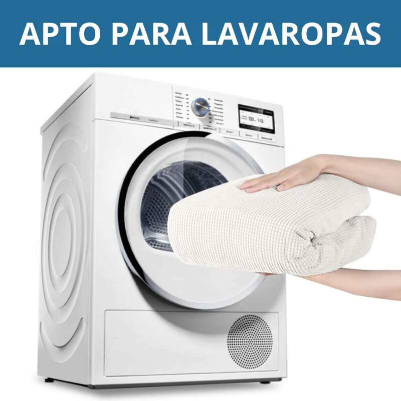 Funda cubre sofá elástica 2 cuerpos AZUL