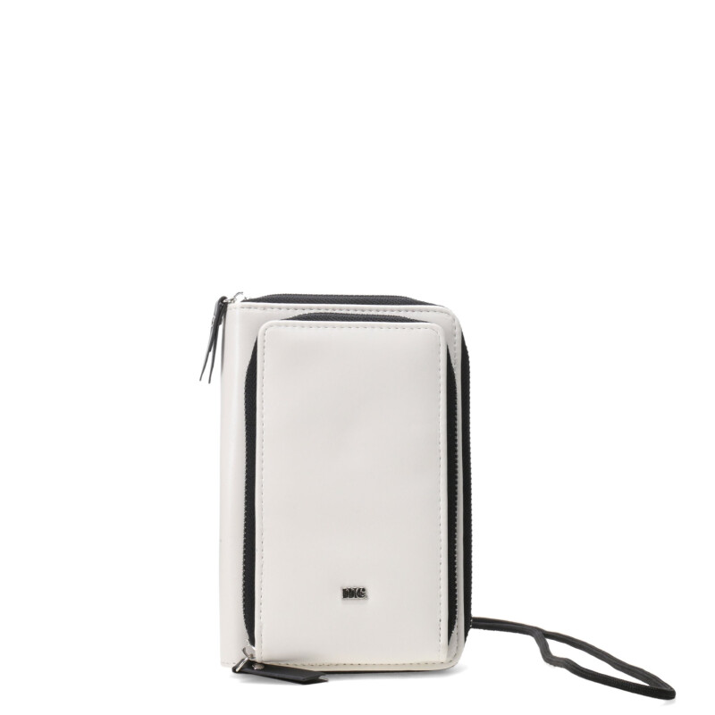 Monedero Miss Carol Dema Con Funcion De Cartera Blanco