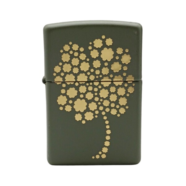 Encendedor ZIPPO 48501 2022PFF Four Leaf Clover Design - ZP485012 Verdecombinado