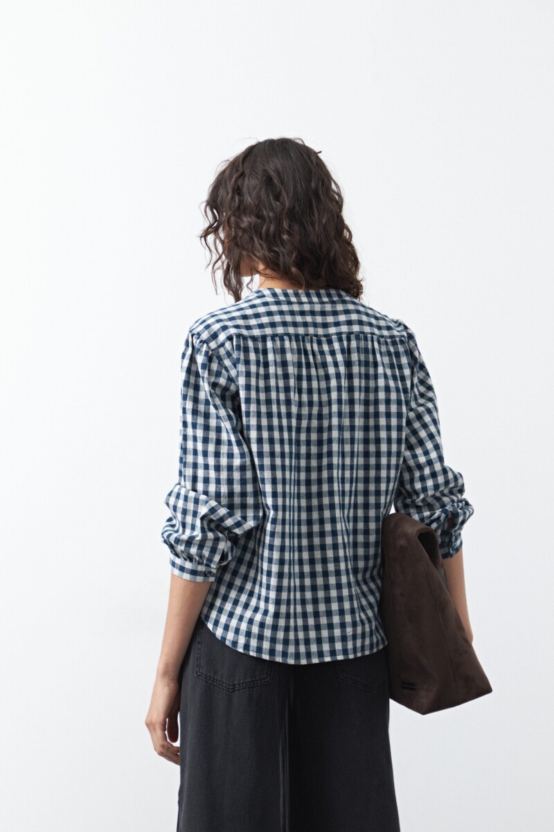 CAMISA CHER Azul Oscuro