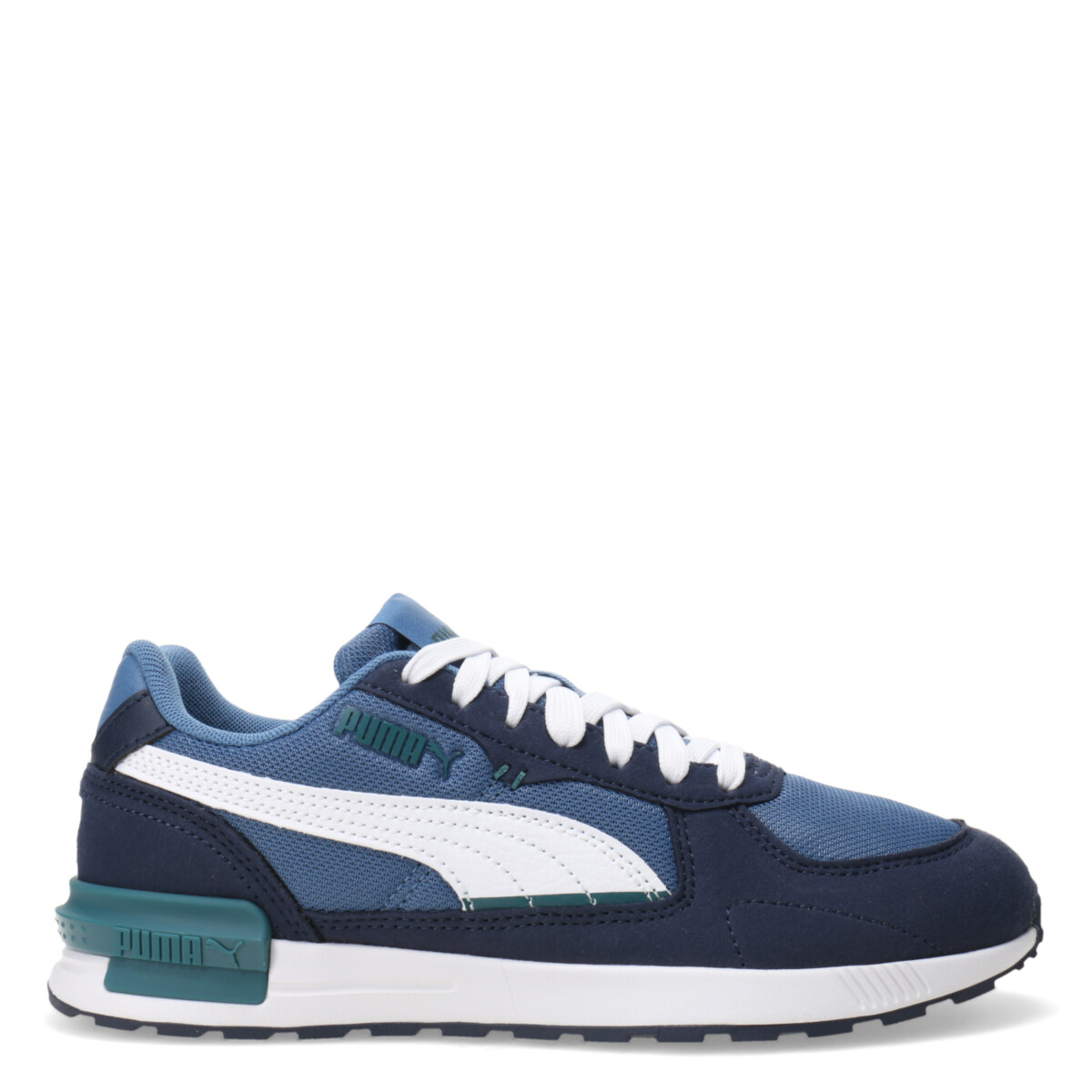 Championes de Niños Puma Graviton Puma - Azul Marino - Blanco - Verde 