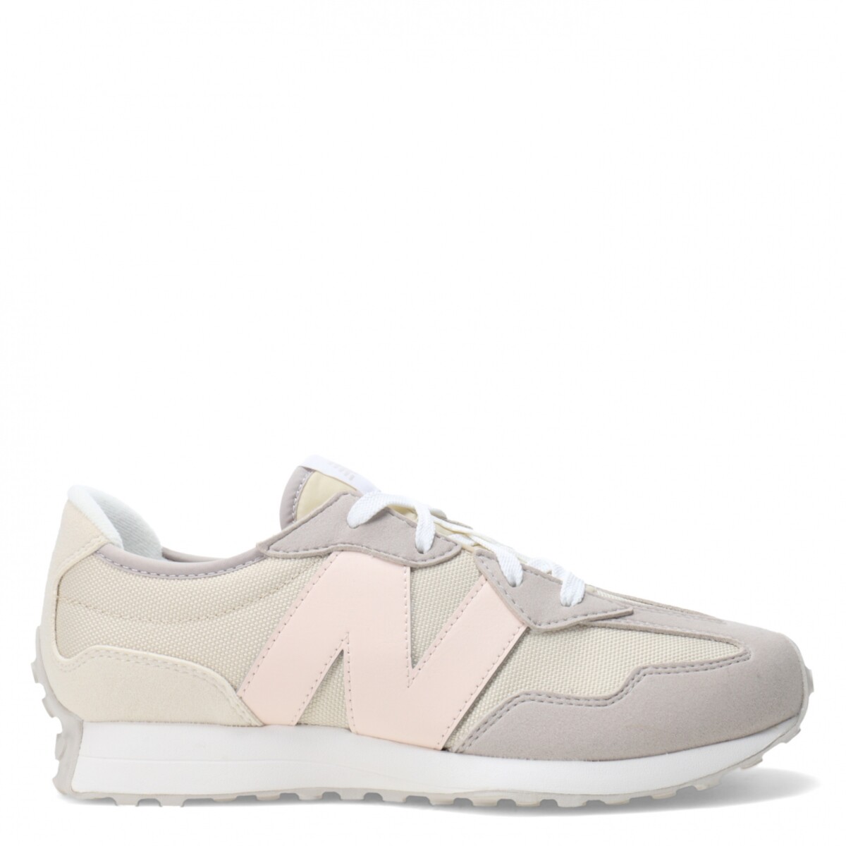 Championes Infantiles New Balance 327 - Tan - Beige - Rosado 