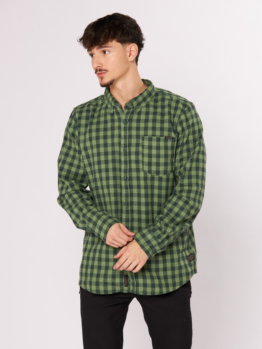 CAMISA ZIVO RUSTY - Verde 