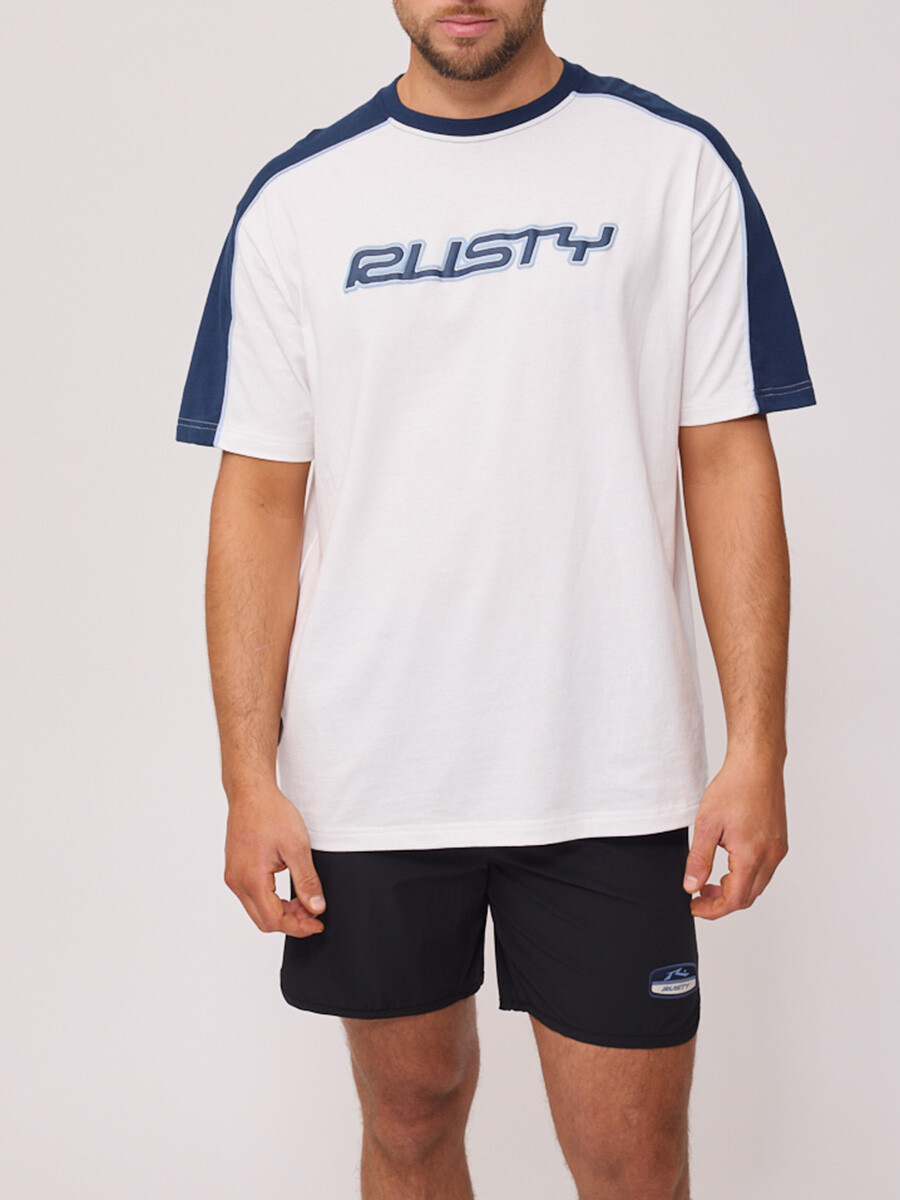 T-SHIRT ZOREN RUSTY - Blanco 