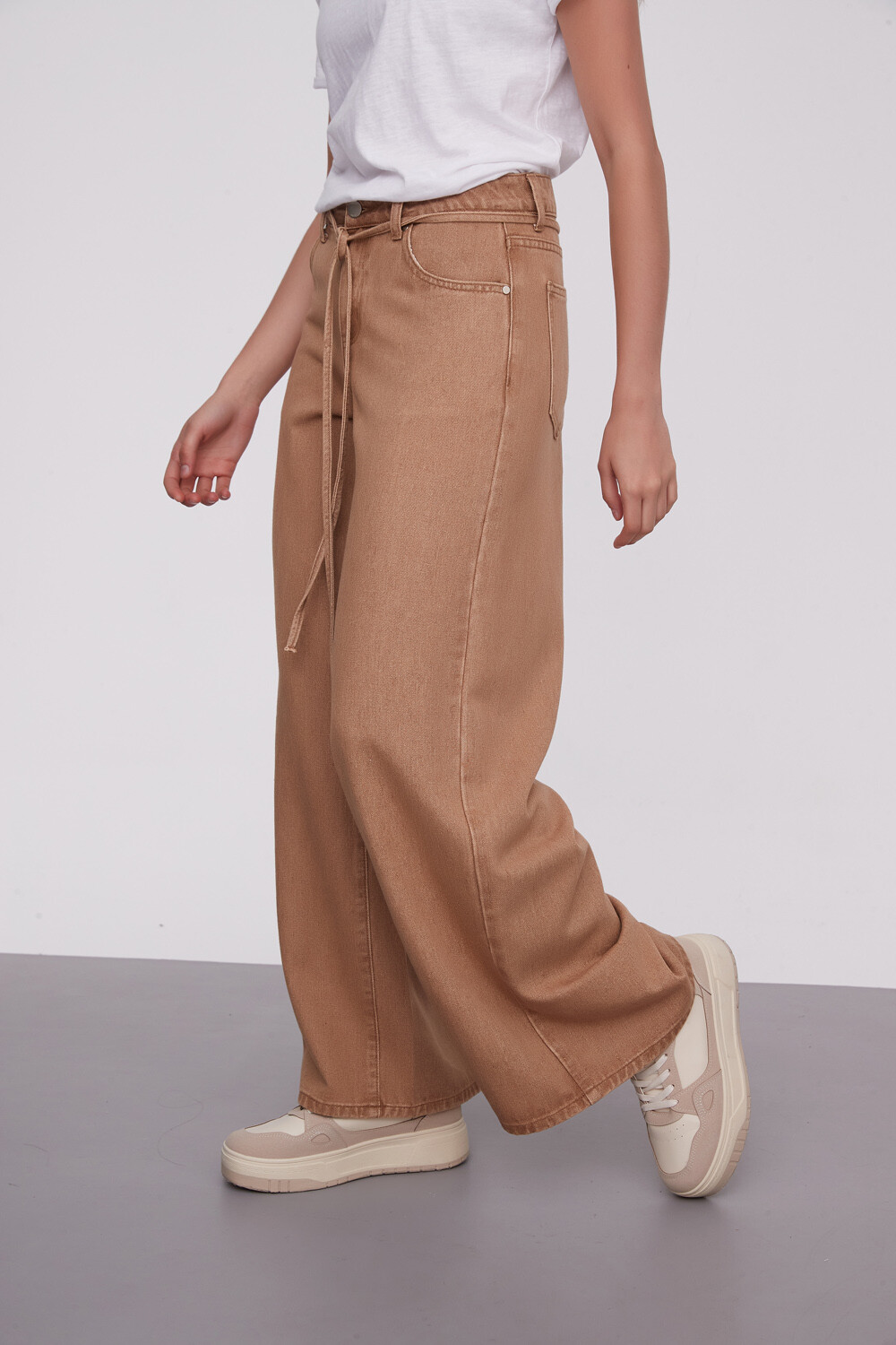 Pantalon Flosky Beige Oscuro