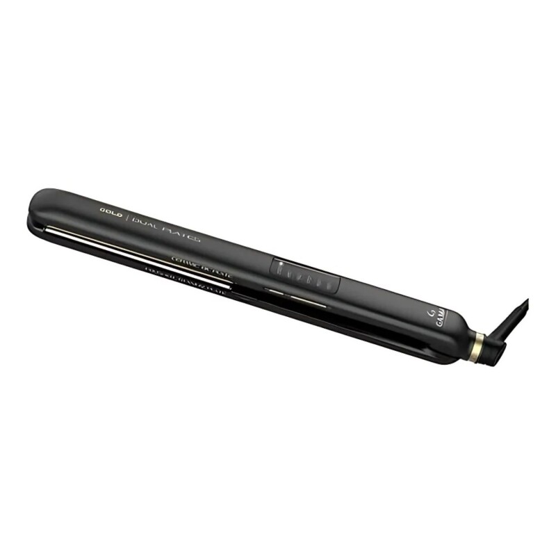 Planchita de pelo GAMA Led Dual Plate Gold Negro
