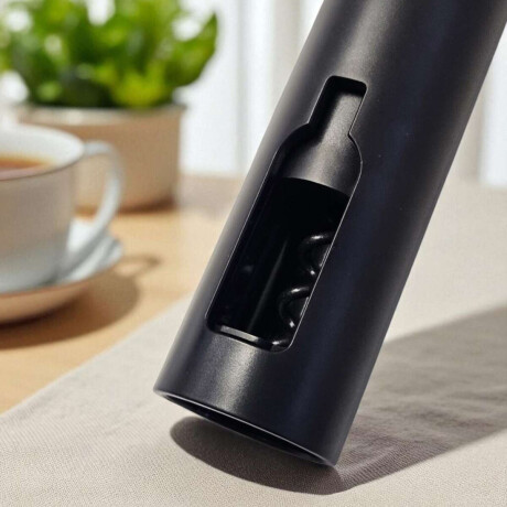 Destapador De Vino Sacacorcho Negro