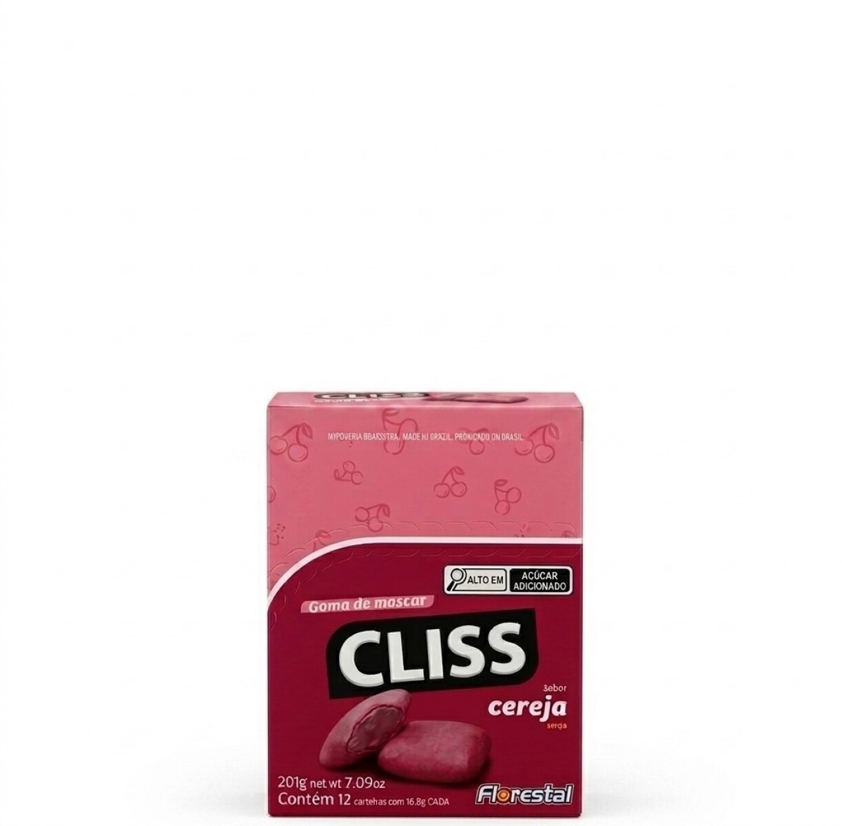 Chicle CLISS BLISTER 12pcs 201grs - CEREZA 