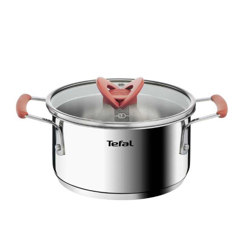 Batería de cocina Tefal Optispace 6 piezas | Acero inoxidable. Batería de cocina Tefal Optispace 6 piezas | Acero inoxidable.