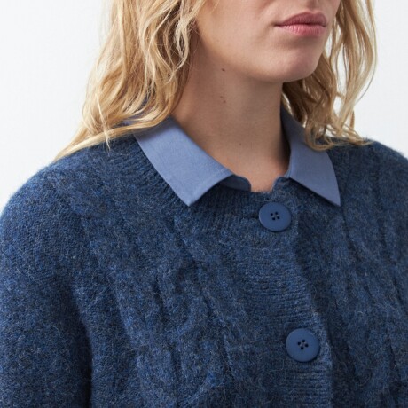 CARDIGAN BOREAL Azul Marino
