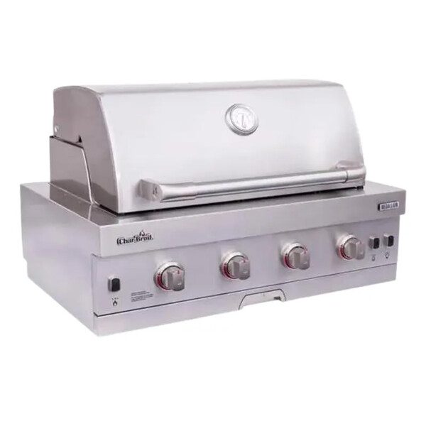 BARBACOA EMPOTRABLE MEDALLION 4 QUEMADORES ACERO INOXIDABLE PLATEADO BARBACOA EMPOTRABLE MEDALLION 4 QUEMADORES ACERO INOXIDABLE PLATEADO
