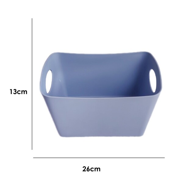 Organizador con asa L azul