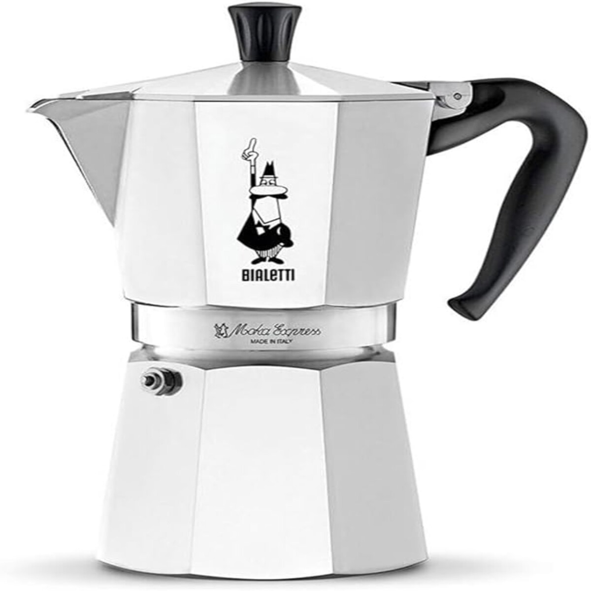 Cafetera Bialetti Aluminio Clásica 9 Pocillos - ALUMINIO 