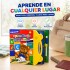 Libro Didáctico Interactivo Bilingüe con 20 Hojas Táctiles Diseño 2