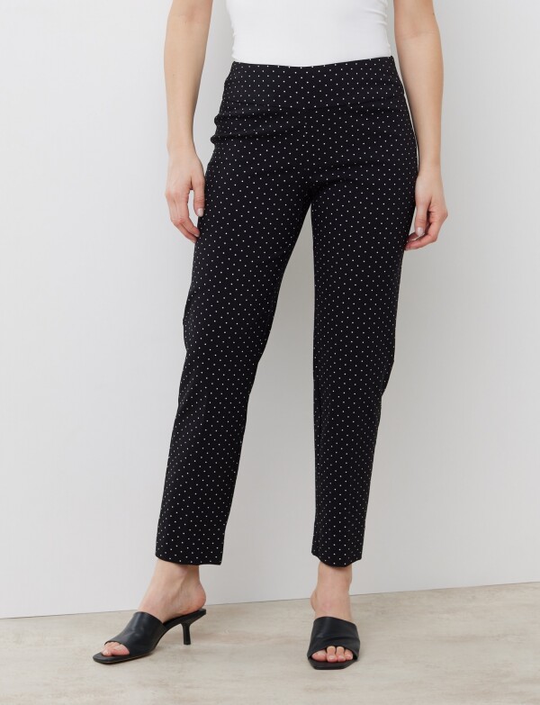Pantalon Dots NEGRO/BLANCO