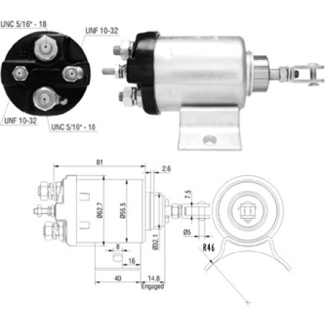 AUTOMATICO DE ARRANQUE FORD JEEP WILLYS F75 RURAL FORD F100 2.3 24V WAPSA ZM AUTOMATICO DE ARRANQUE FORD JEEP WILLYS F75 RURAL FORD F100 2.3 24V WAPSA ZM